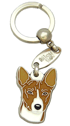BASENJI - pet ID tag, dog ID tags, pet tags, personalized pet tags MjavHov - engraved pet tags online